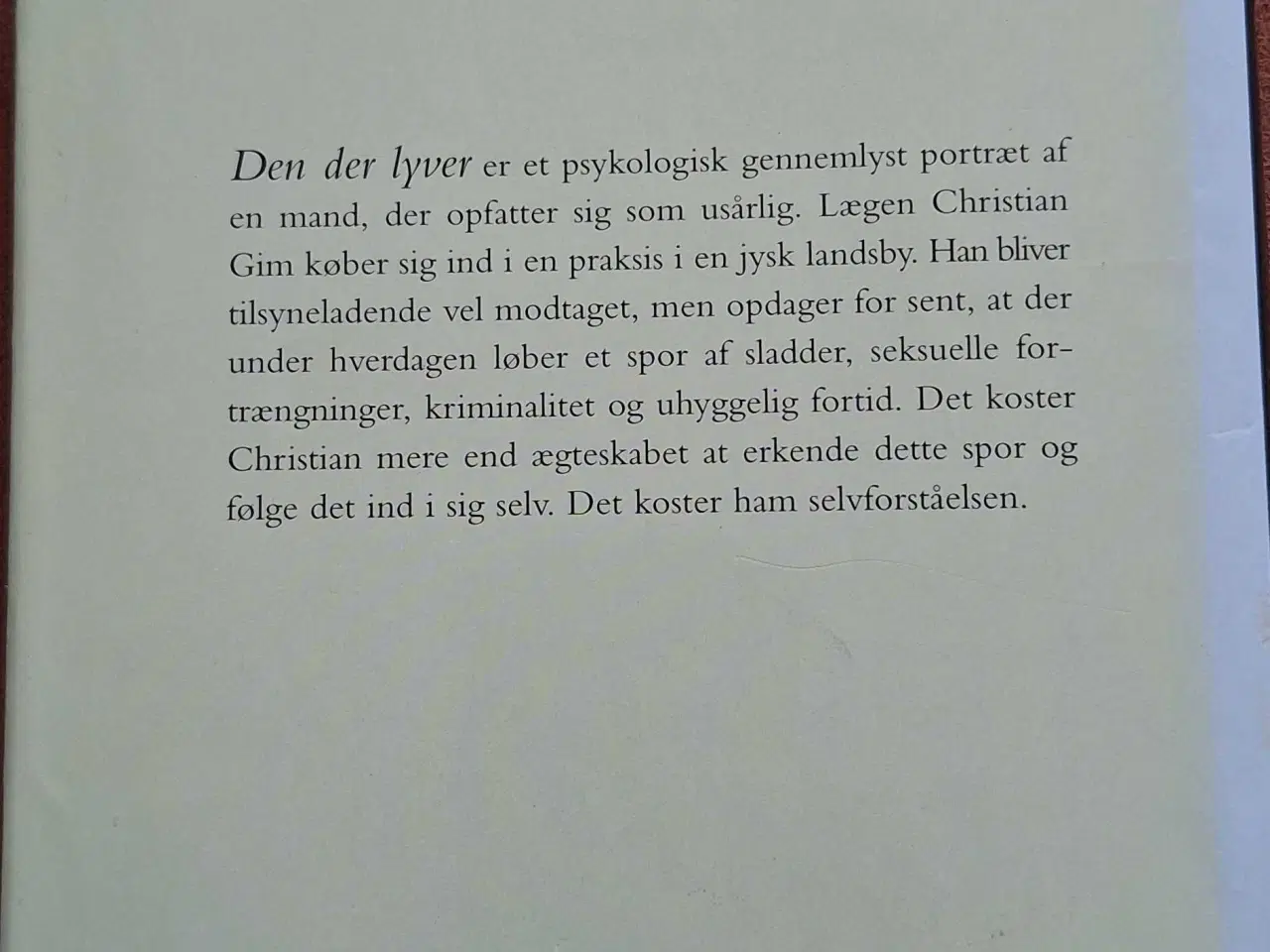 Billede 2 - Den der lyver