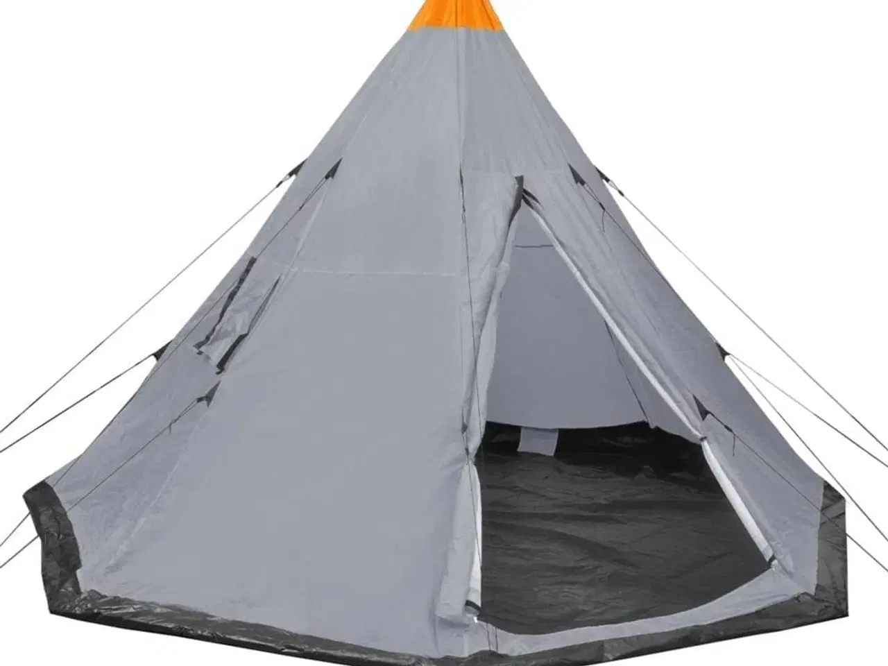 Billede 1 - 4-personers telt grå