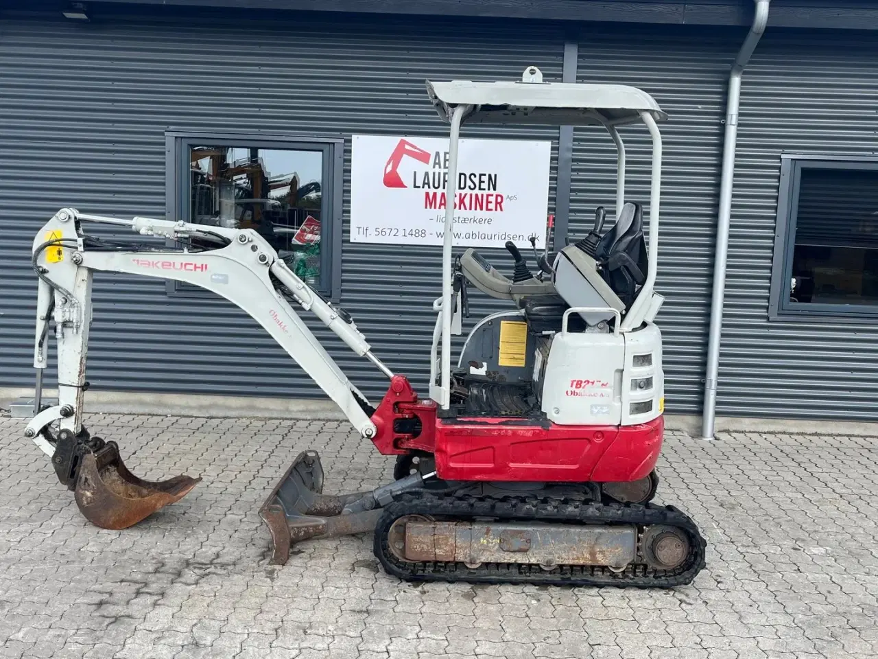 Billede 1 - Takeuchi tb215r Hydraulisk skovlskift