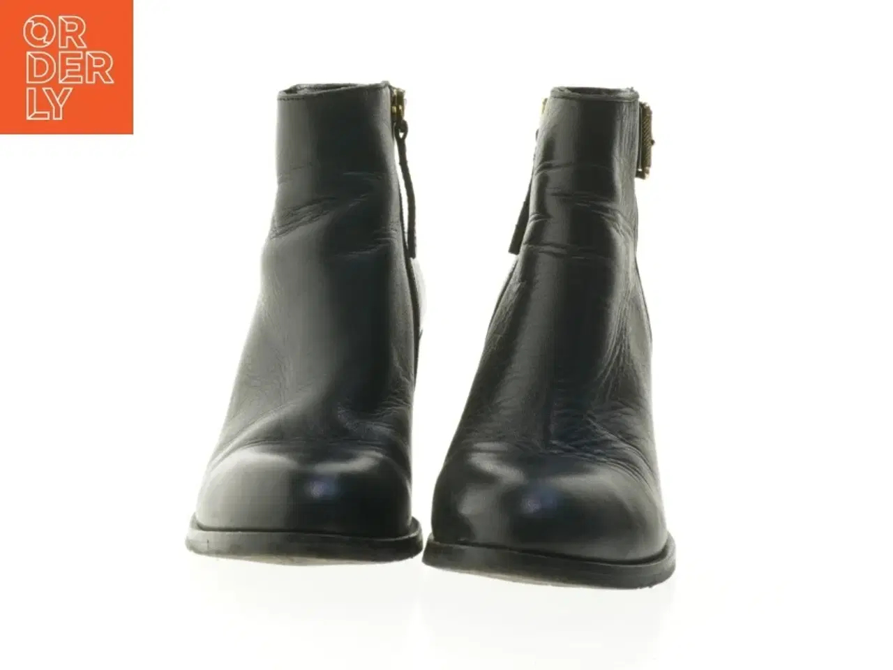 Billede 4 - Sort ankelstøvle størrelse 38 fra Tommy Hilfiger (str. 38 )