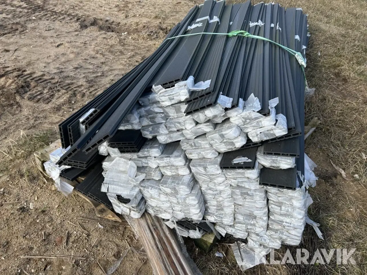 Billede 6 - Komposit terrassebrædder Sort, 160 styk