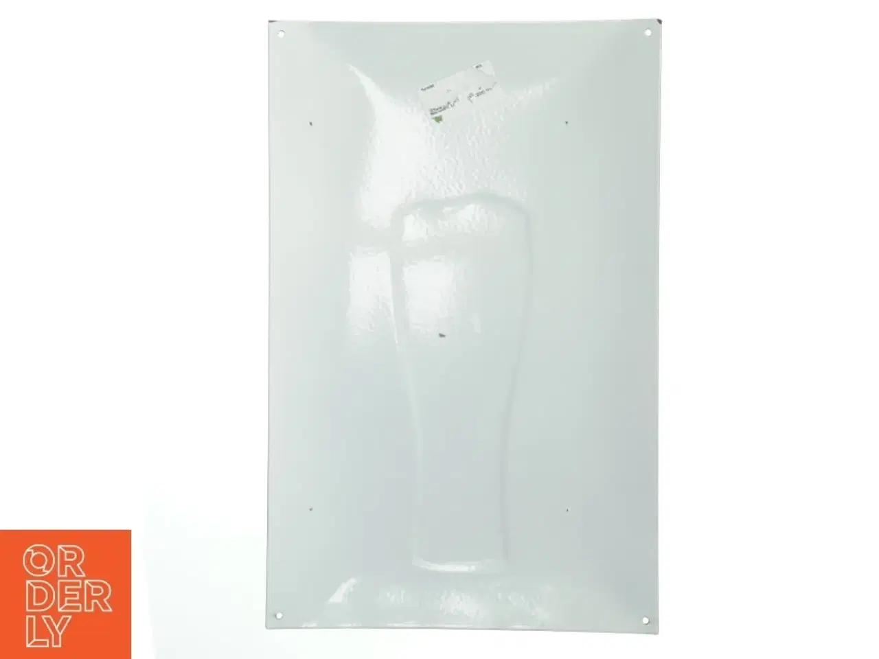 Billede 2 - Emaljeskilt “Fadølspartiet” (str. 46,5x30 cm)