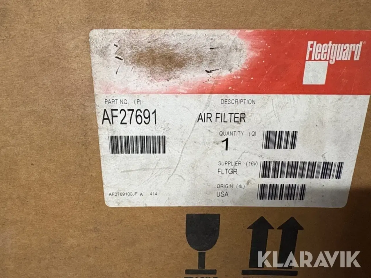 Billede 11 - Luftfiltre - passer til case 821E