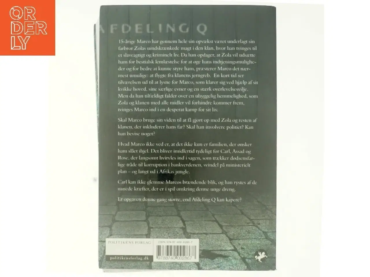 Billede 3 - Marco effekten : krimithriller af Jussi Adler-Olsen (Bog)