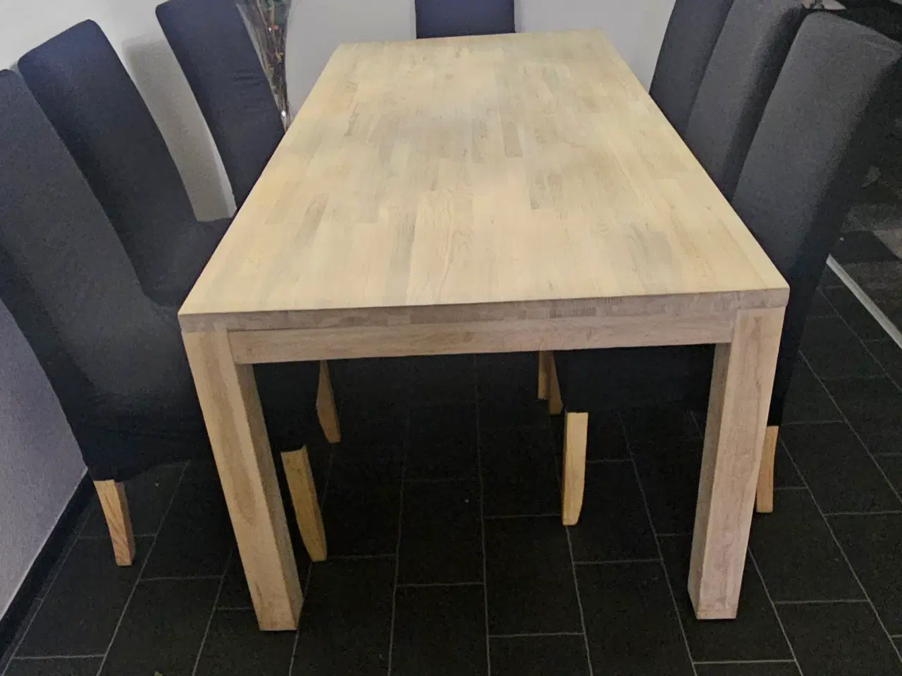 Billede 1 - Spisebord sæt med 8 stole