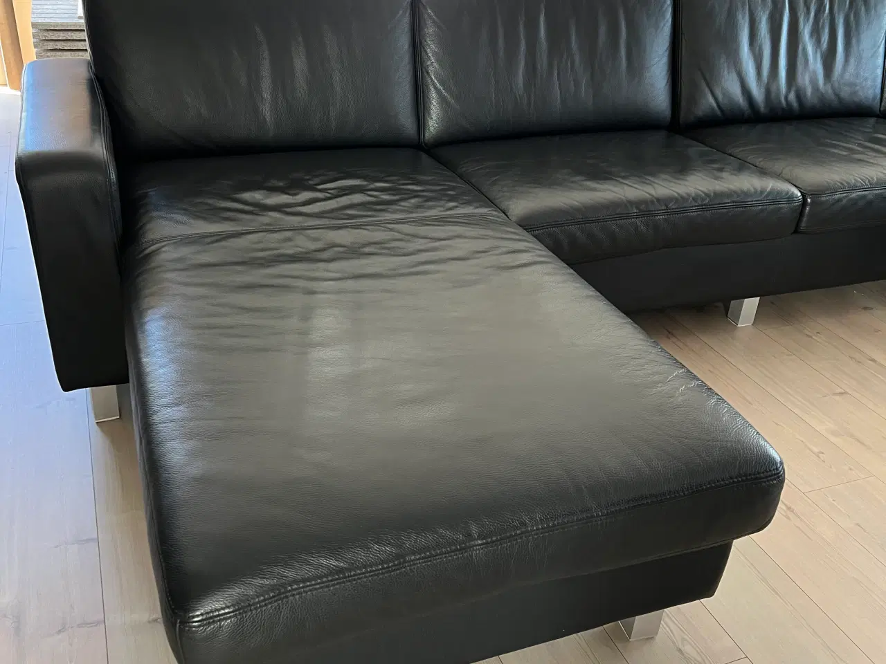 Billede 2 - Lædersofa