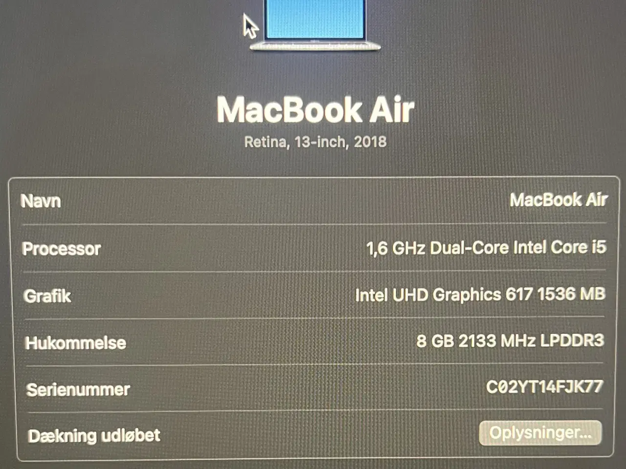 Billede 8 - Macbook Air 2018