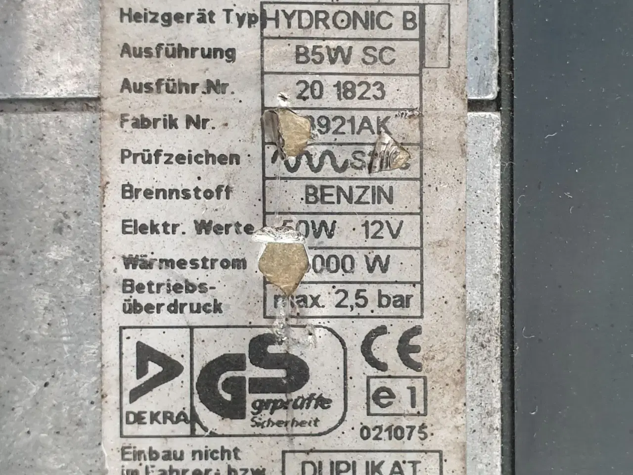 Billede 8 - Eberspächer Hydronic B5W-SC