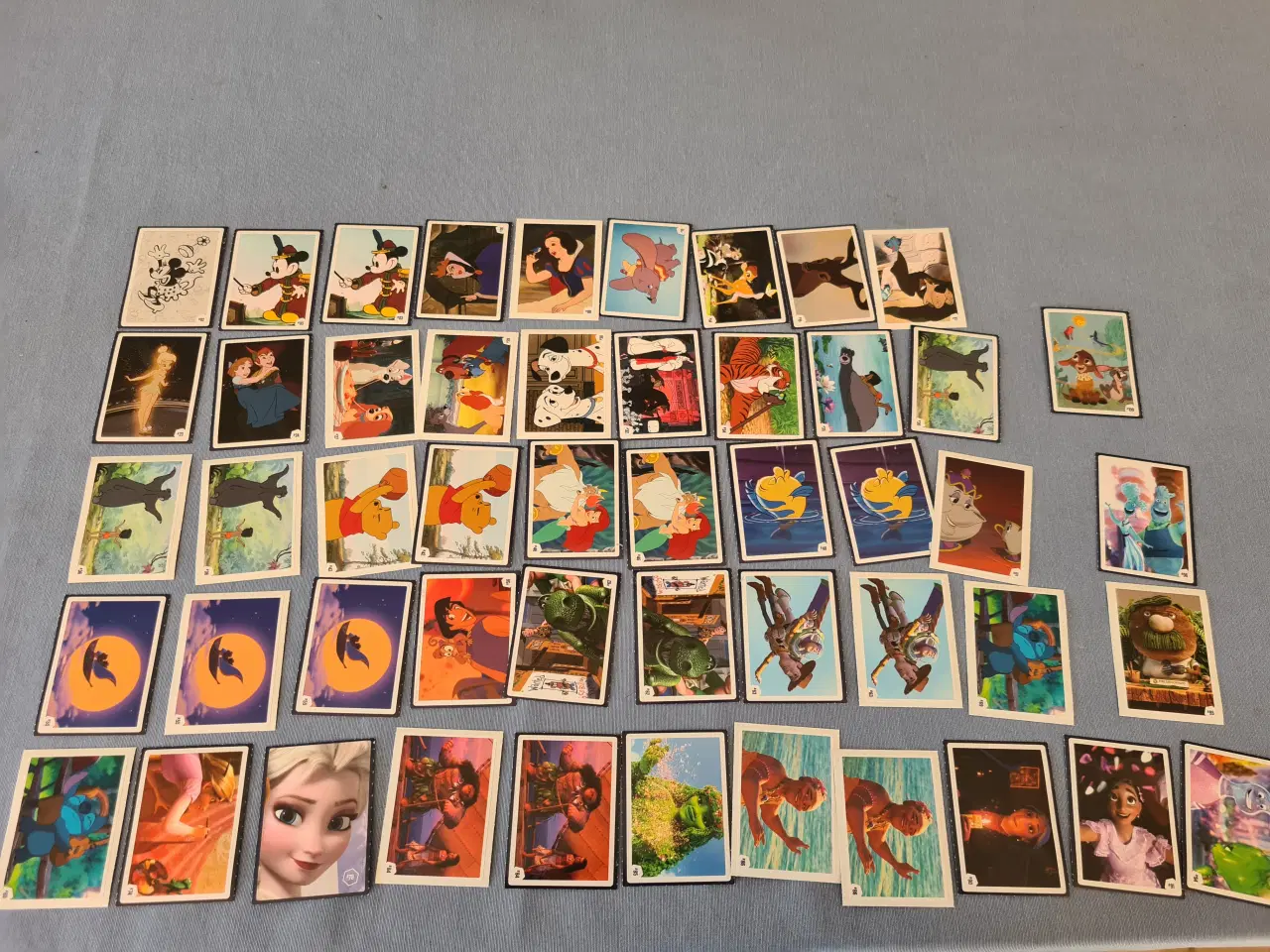 Billede 1 - 50 Disney kort - klistermærker