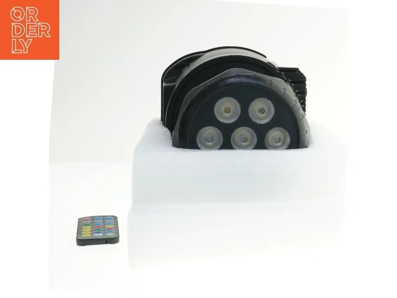 Billede 2 - Movinghead LED scenelys med fjernbetjening (str. 24 cm)