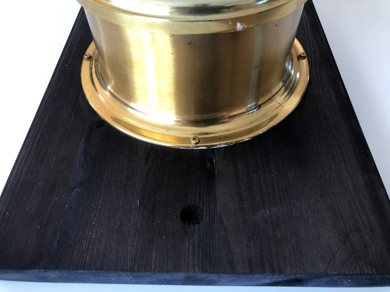 Billede 7 - Schatz skibsur og barometer på bejset plade