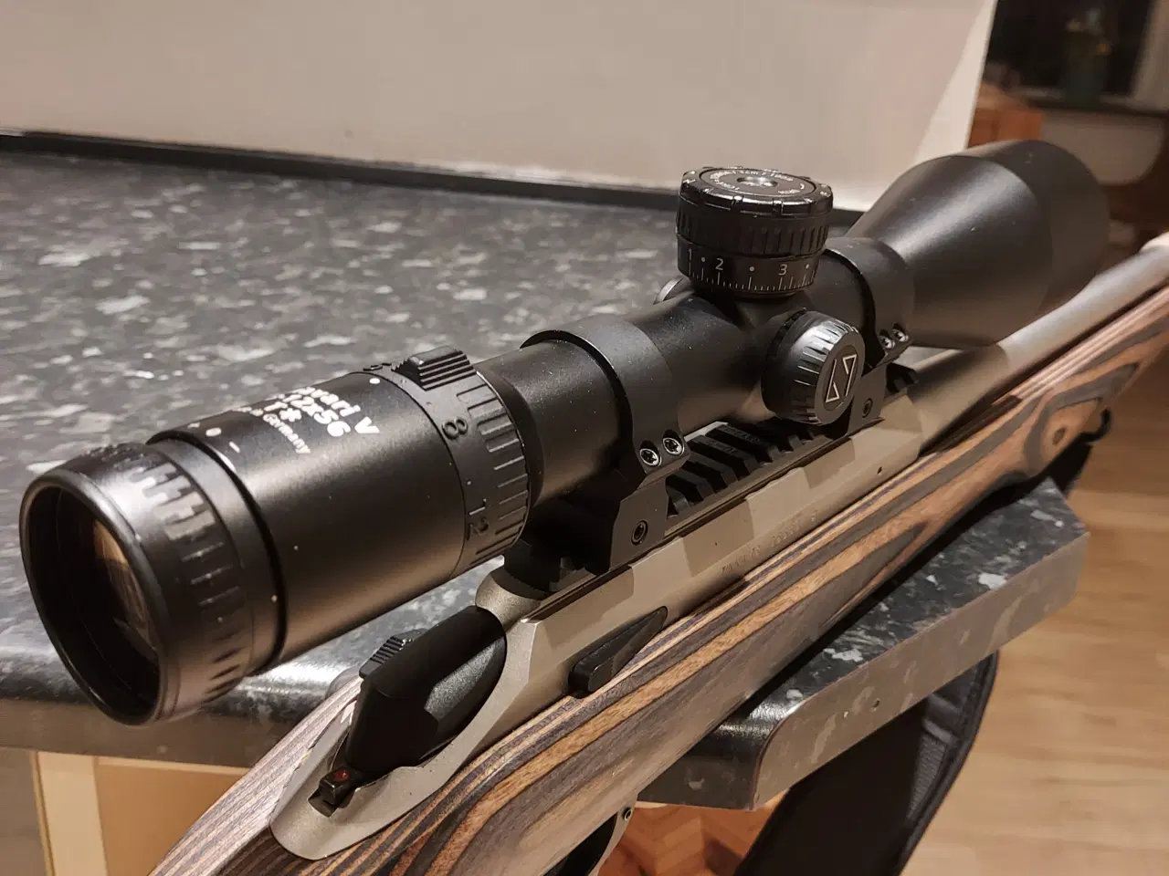 Billede 3 - Zeiss riffelkikkert   Diavari V  3-12x56 m. 
