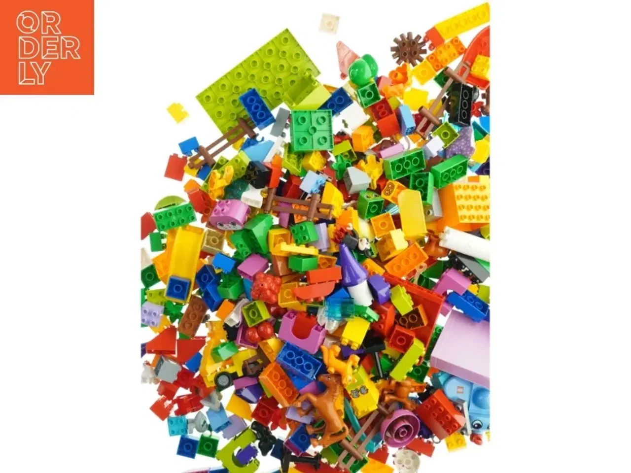 Billede 2 - Lego Duplo klodser 5 kg. blandet