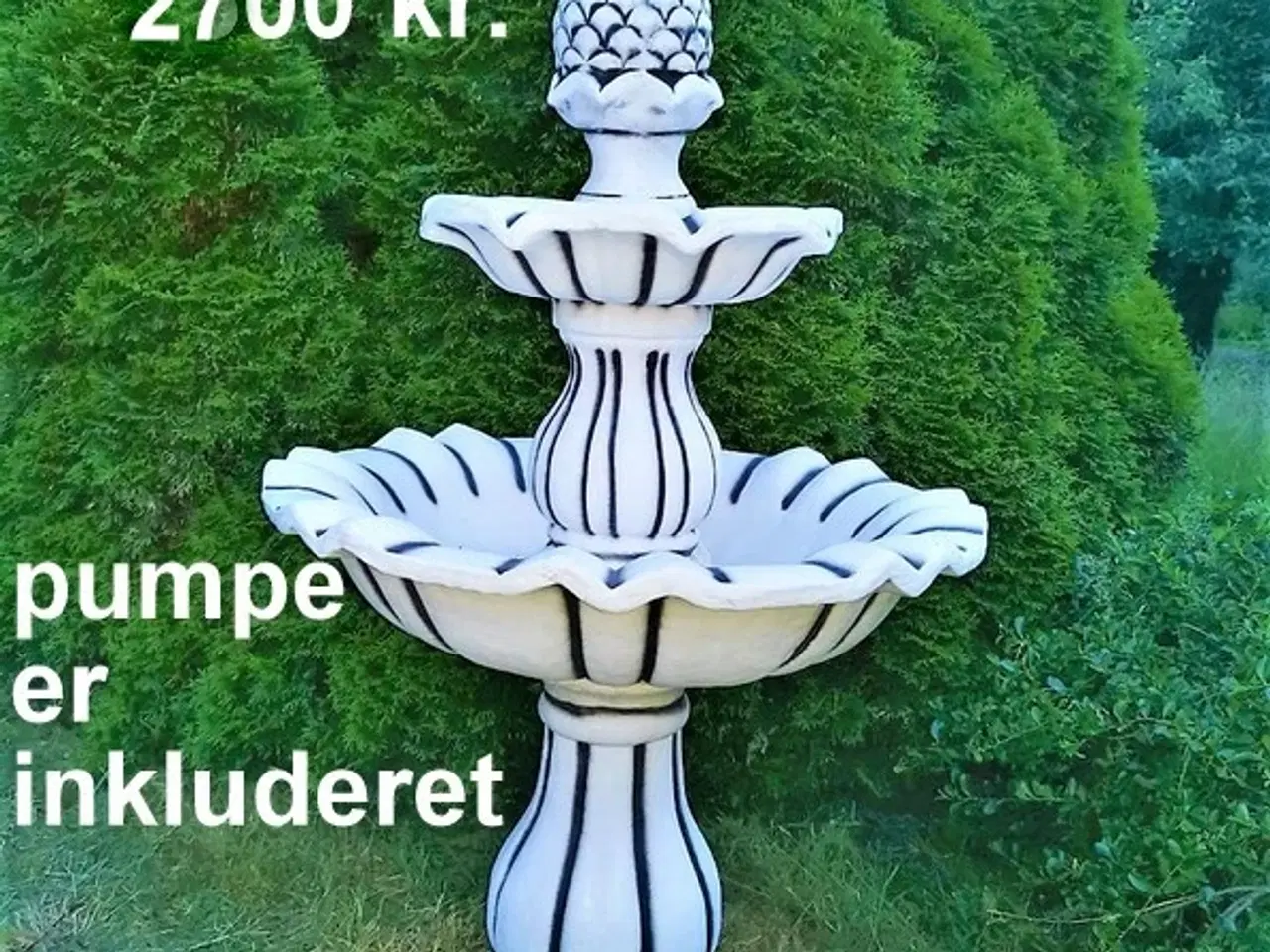 Billede 7 - FONTÆNE - MANGE MODELLER- vandfontæne - springvand