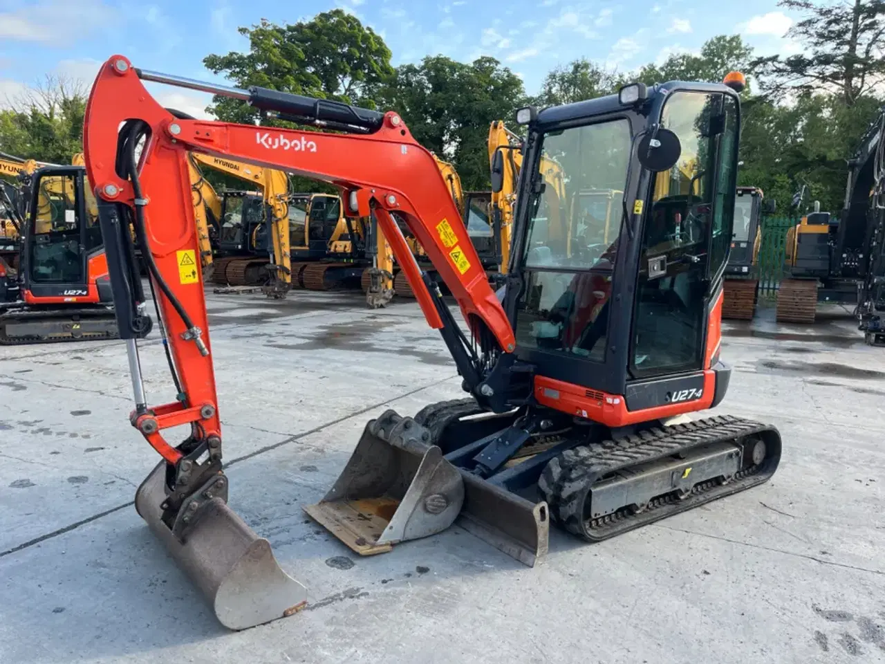 Billede 2 - Minigraver - Kubota U27-4