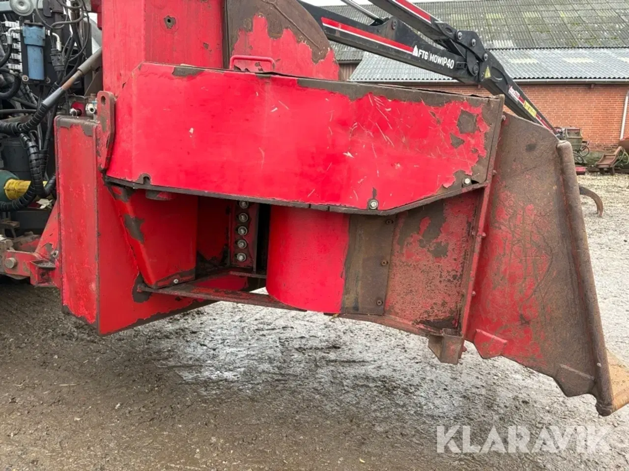 Billede 9 - Flishugger og kran Lindana - Mowie TP400 - P40LP