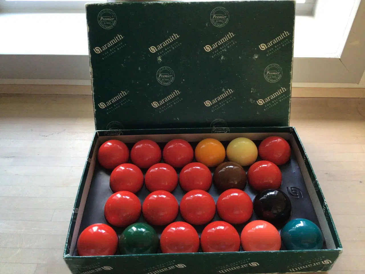Billede 1 - Billard kugler Aramith