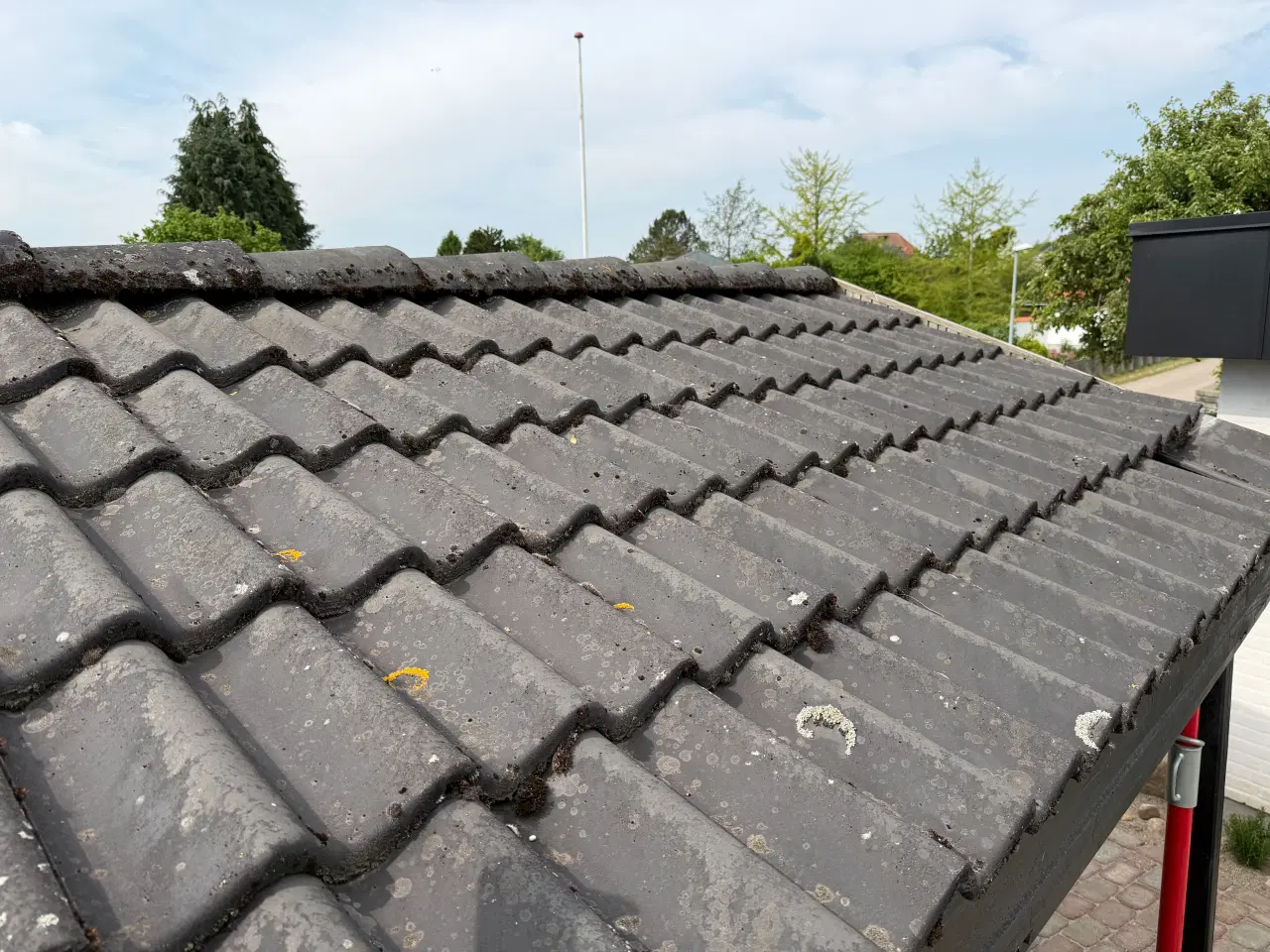 Billede 2 - Teglsten sort cement