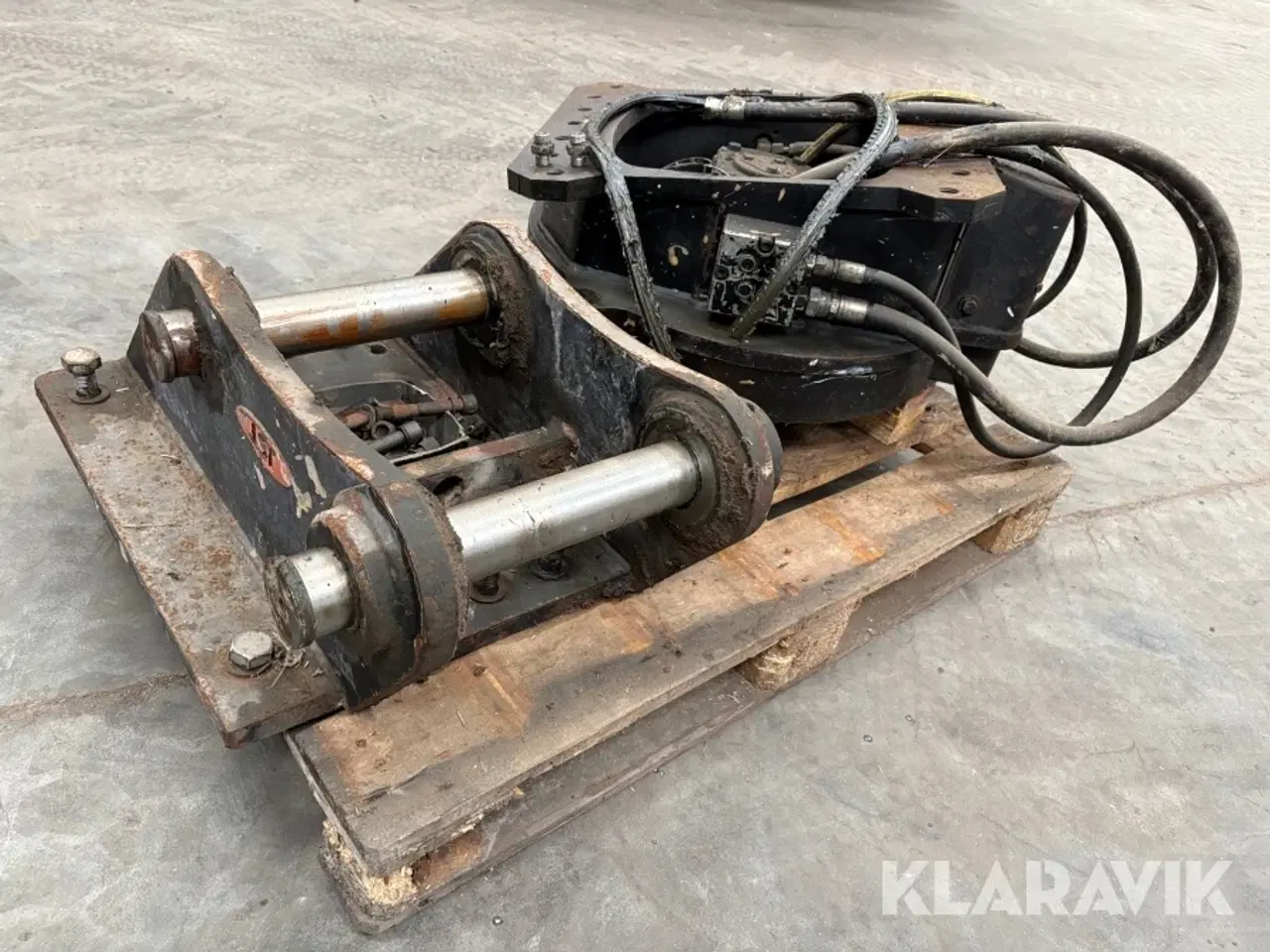 Billede 1 - Rotator med s60 fæste Caterpillar 367-7524