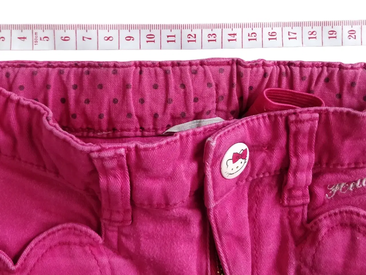 Billede 8 - Pink Hello Kitty jeans bukser, str. 92