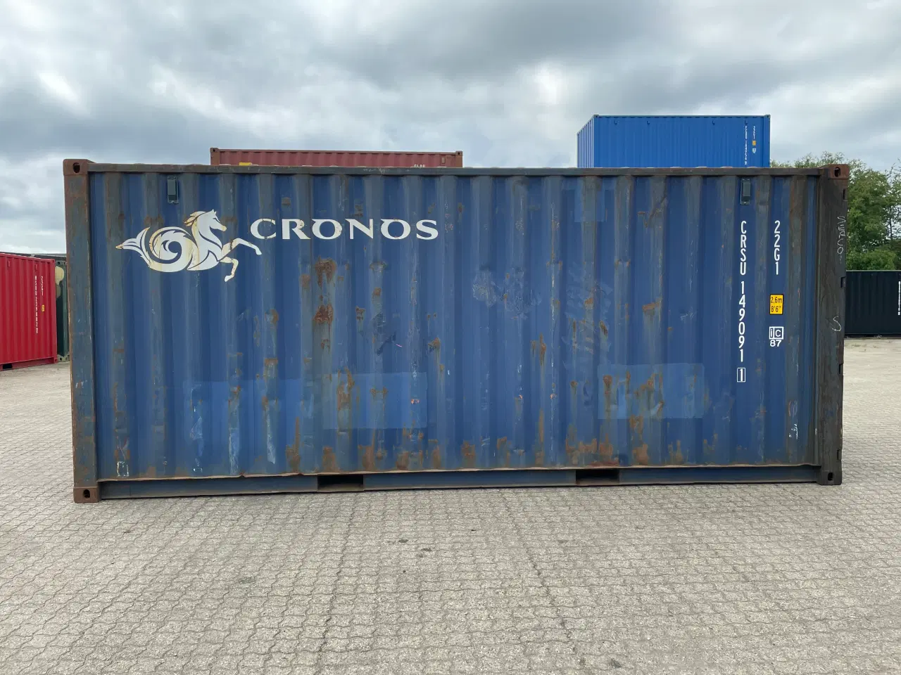 Billede 5 - 20 fods Container- ID: CRSU 149091-1