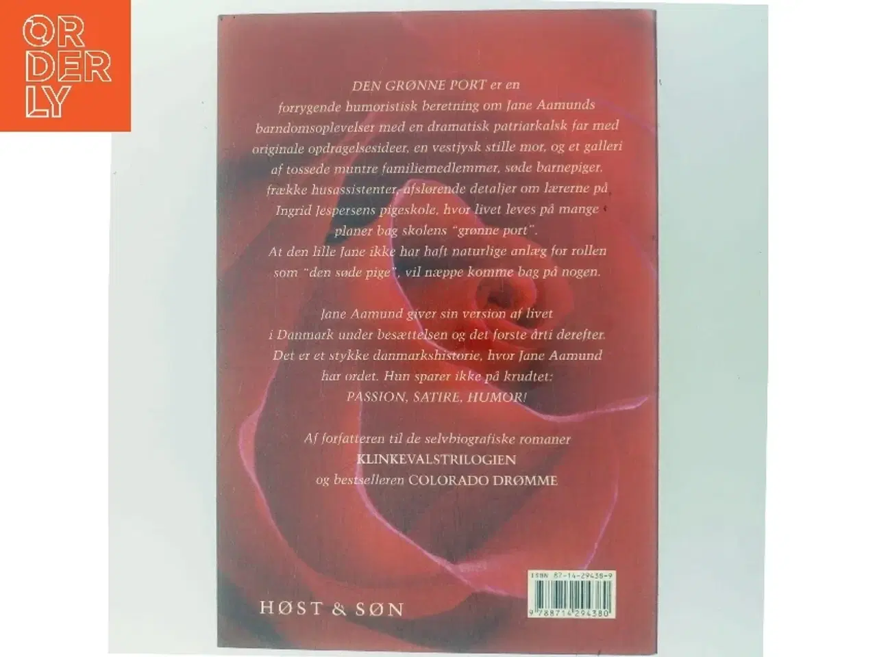Billede 3 - Den grønne port : erindringer fra tremmeseng til brudeskammel af Jane Aamund (Bog)