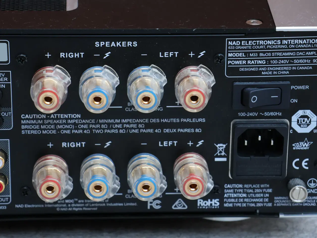 Billede 6 - NAD M33 BluOS Streaming full amplifier. u/fjernbet