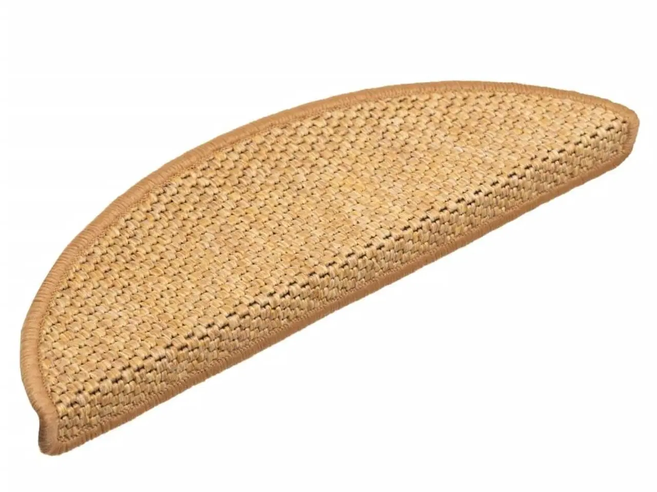 Billede 3 - Selvklæbende trappemåtter 15 stk. 56x17x3 cm sisalfarve