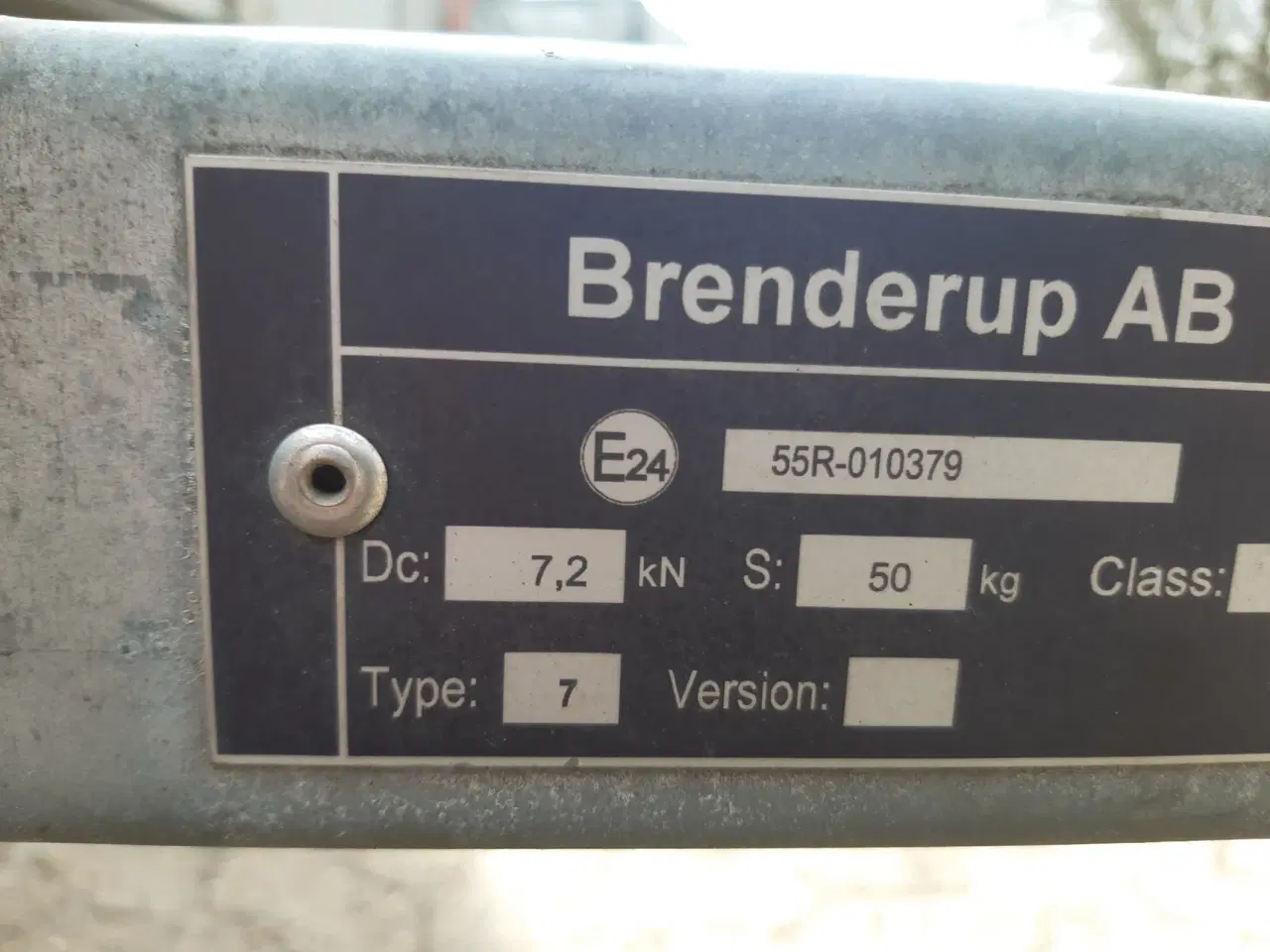 Billede 5 - Brenderup Trejler 750. Kg.