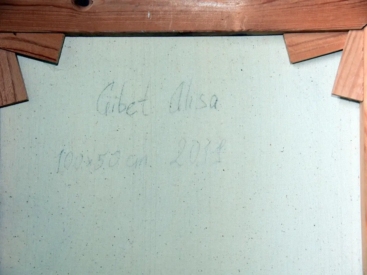 Billede 3 - Unikt oliemaleri af Alisa Gibet