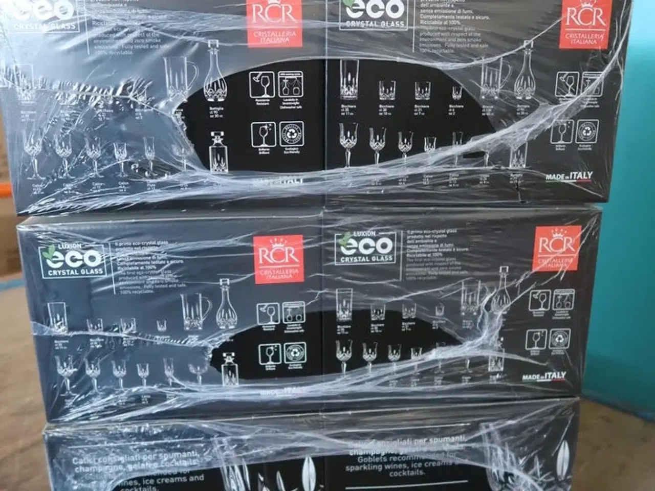 Billede 4 - 3 kasser (12 pr. stk.) Champagneskål 24 cl RCR   140042 Opera