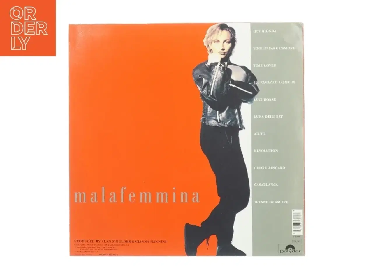 Billede 1 - Gianna Nannini, malafemmina (str. 31 x 31 cm)