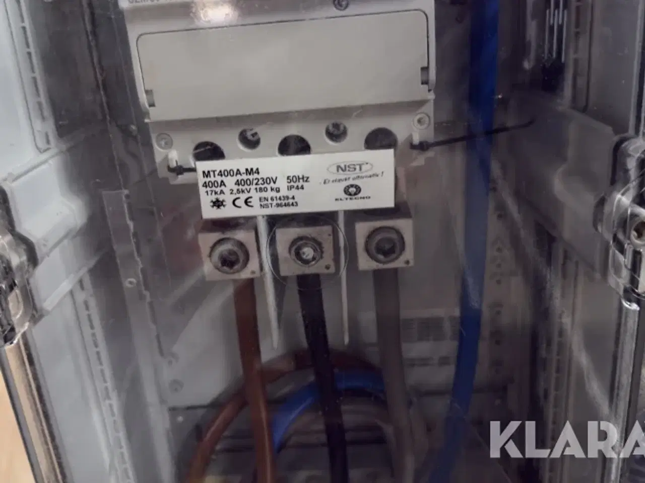 Billede 8 - Målertavle 400A/M4 f. trafomåling - Afg.Plint 125A+250A NST