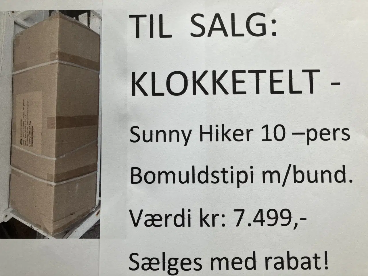 Billede 2 - Klokketelt - Sunny Hiker