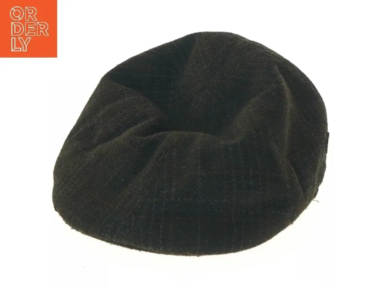 Billede 1 - Grøn beret hat fra M.J.M (str. Ø 20 cm)