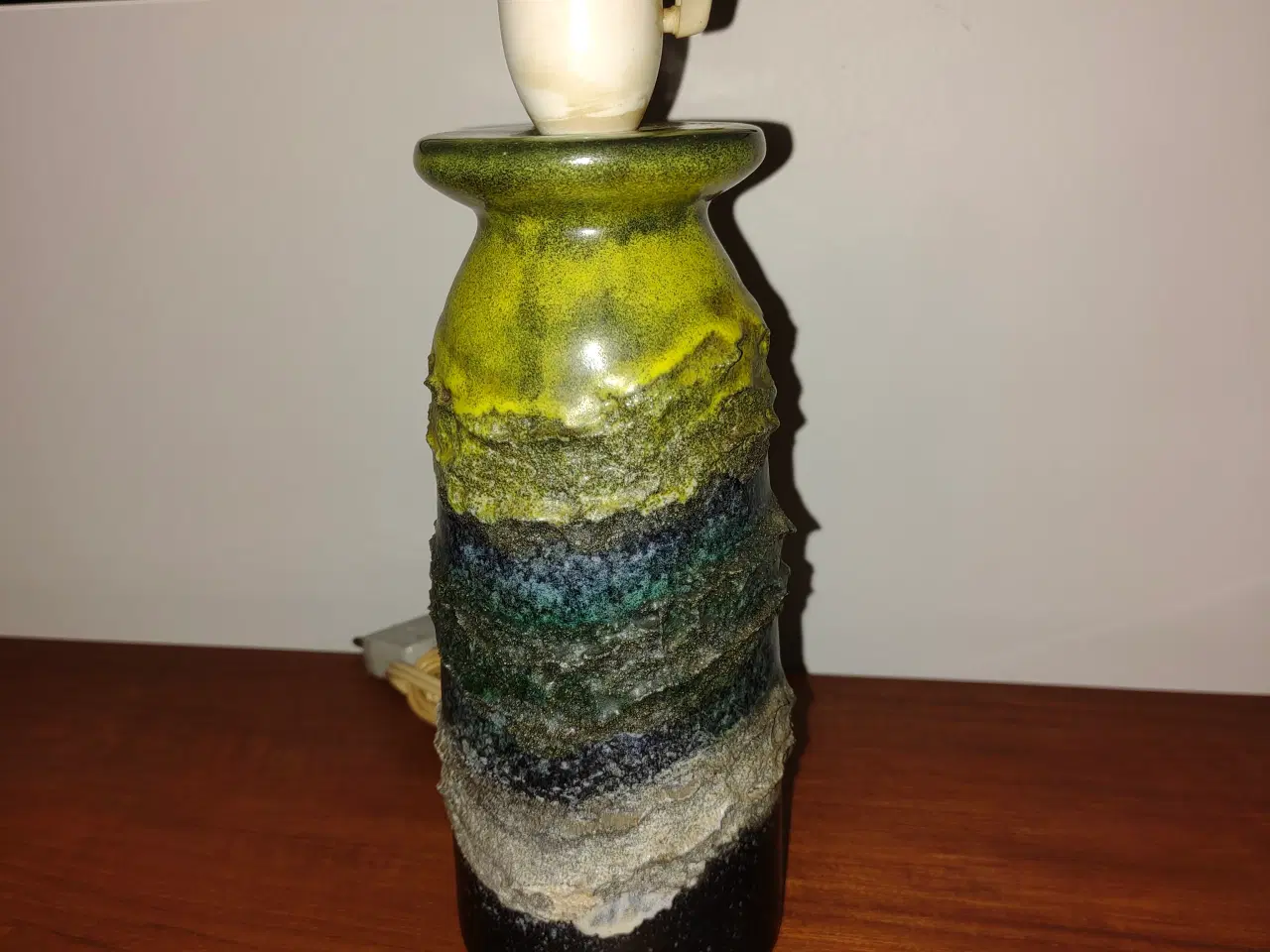 Billede 2 - Flot vintage fat lava bordlampe