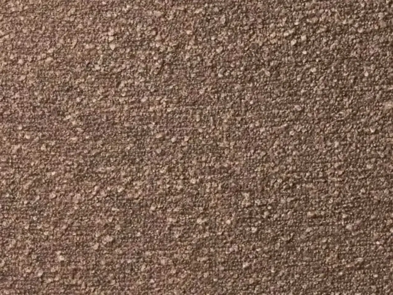 Billede 2 - Loungestol i brunt boucléstof 