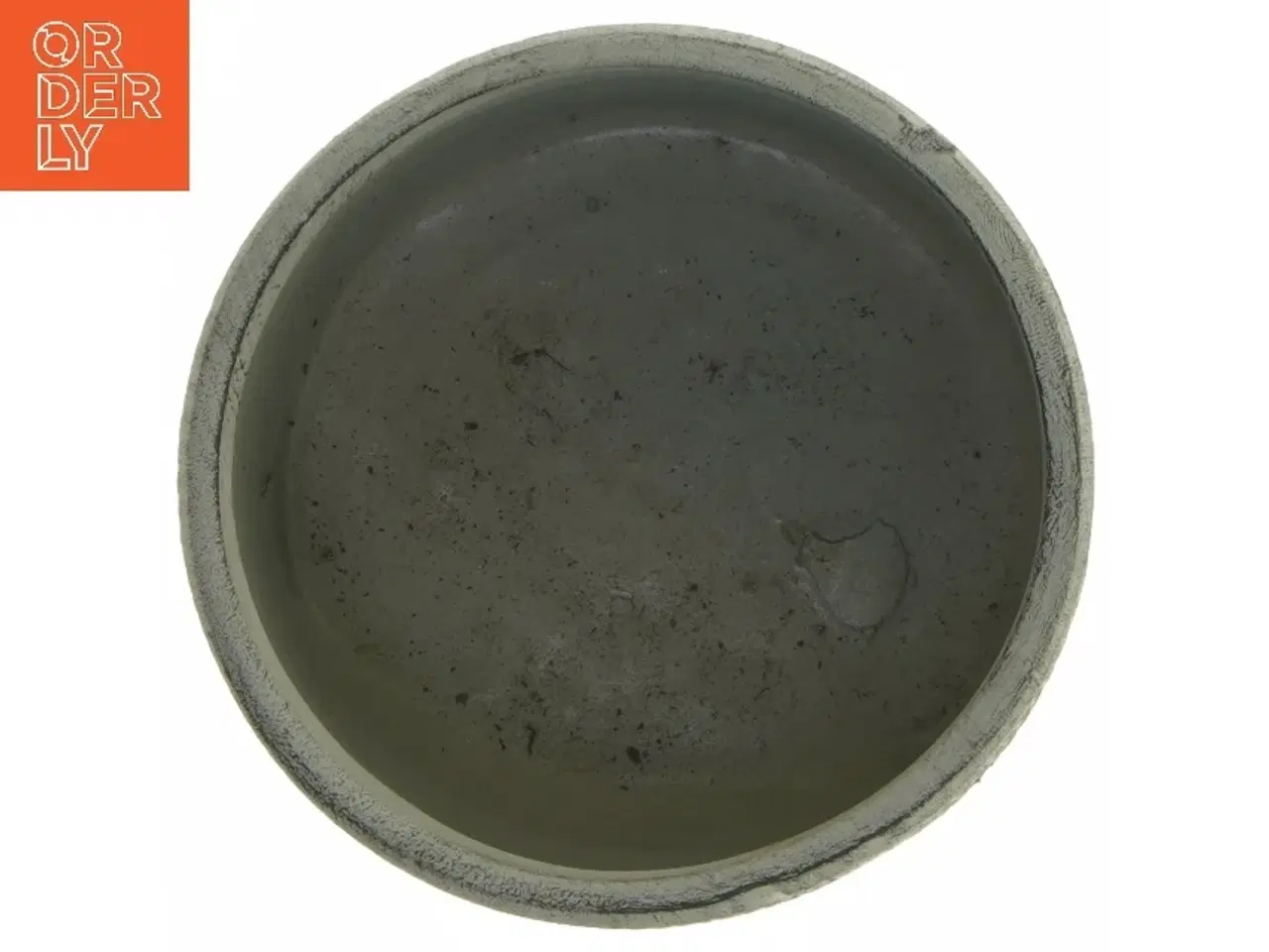 Billede 4 - Grå rund urtepotteskjuler (str. Ø 12 cm)