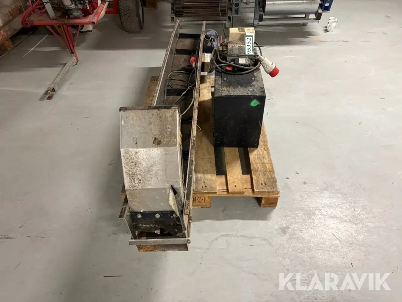 Billede 4 - Lot: hydraulik station og transportbånd BS teknik