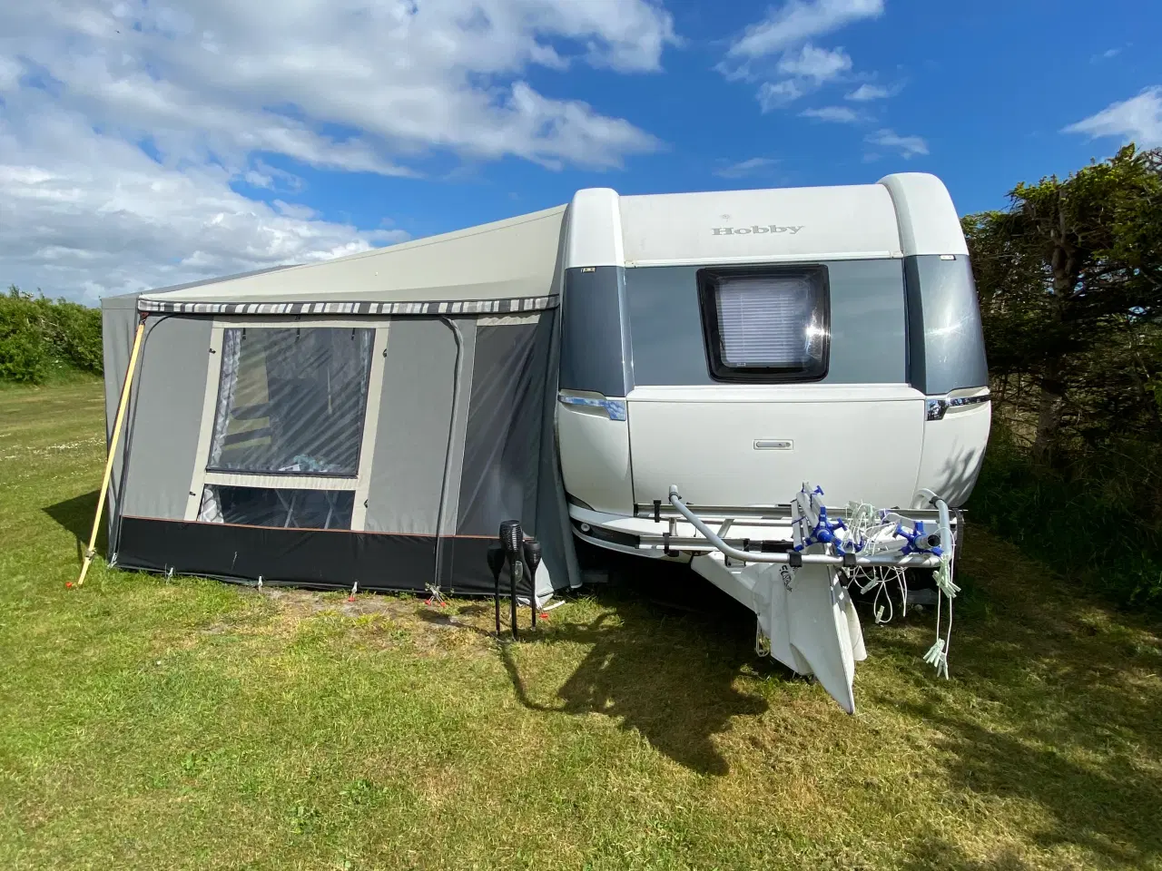 Billede 2 - Velholdt 2017 Hobby 540 uff med dobbeltseng 
