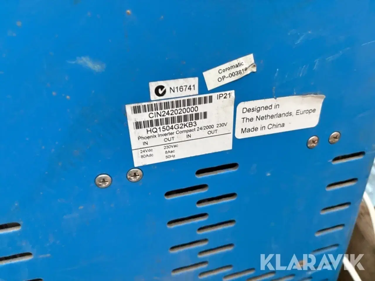 Billede 12 - Pumpe, højtryksrenser og inverter