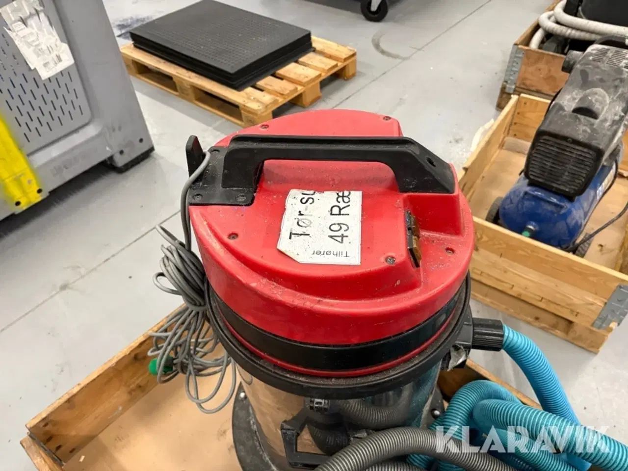 Billede 8 - Industri støvsuger Nilfisk + portotecnica - 2 enheder