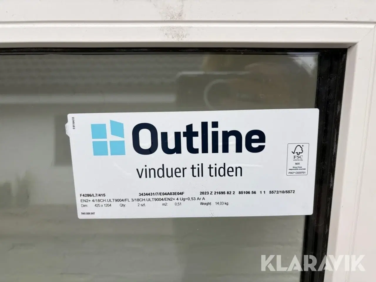 Billede 7 - Vinduer Outline 3-lags - 3 styk