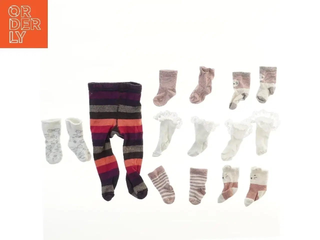 Billede 1 - Babytights og sokker (str. 56)