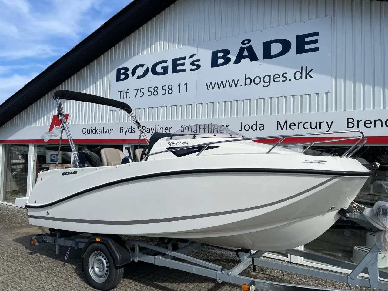 Billede 3 - Activ 505 Cabin med F80 Mercury-EFI 4 takt