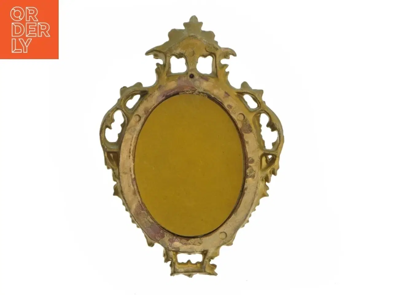 Billede 2 - Oval guldfarvet billedramme (str. 22x15 cm)