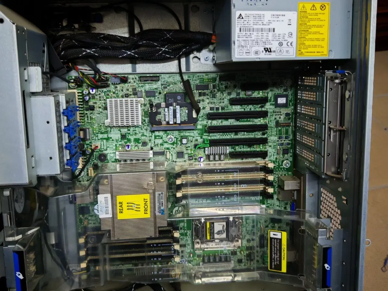 Billede 1 - HP Pro ML350e Gen8 Server/48GB Ram - Ingen Tower!