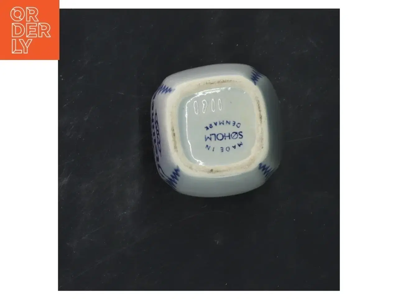 Billede 3 - Søholm Nelliker krydderikrukke med korklåg   (str. 9x6 cm)