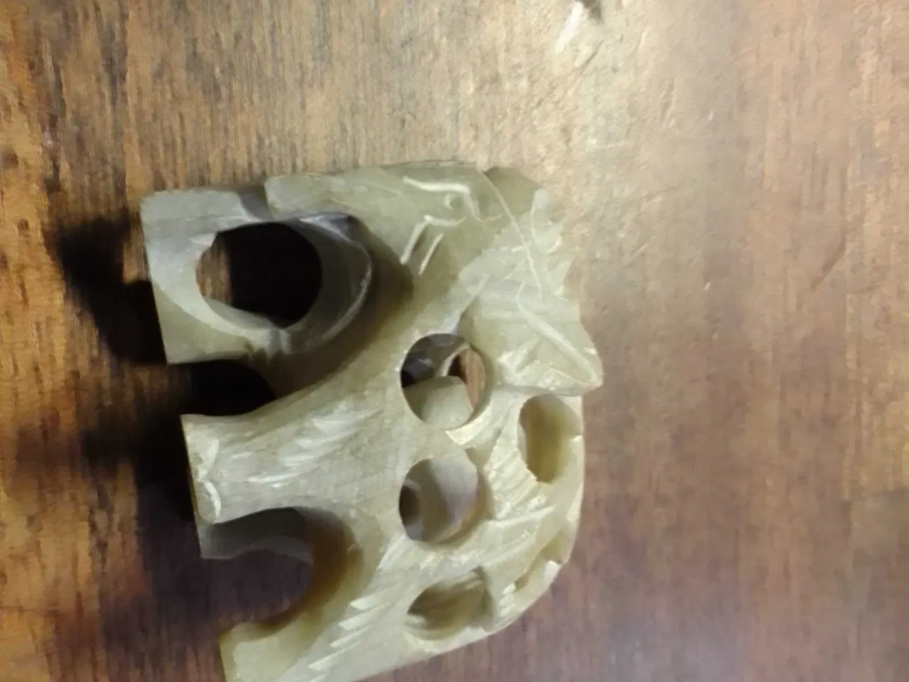 Billede 8 - Miniature elefant til fx sættekasse. I sten