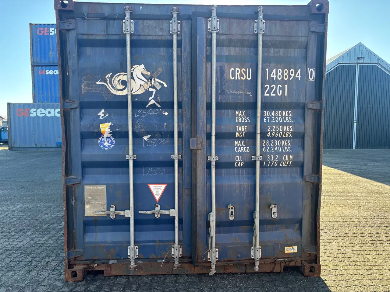 Billede 1 - 20 fods Container - ID: CRSU 148894-0